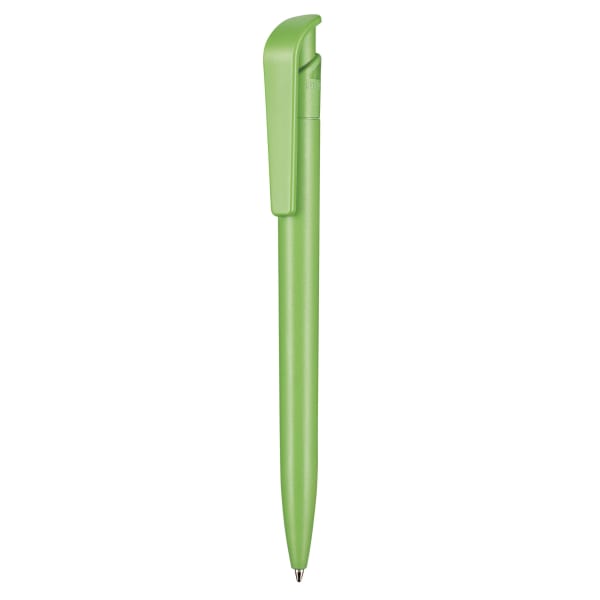 Kugelschreiber-Plant-Colour-blau-dokumentenecht-Kunststoff-Standardmine-Grün-Bio-Kunststoff-Frontansicht-1