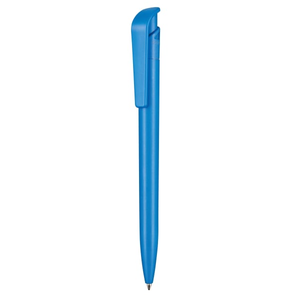 Kugelschreiber-Plant-Colour-blau-dokumentenecht-Kunststoff-Standardmine-Blau-Bio-Kunststoff-Frontansicht-1