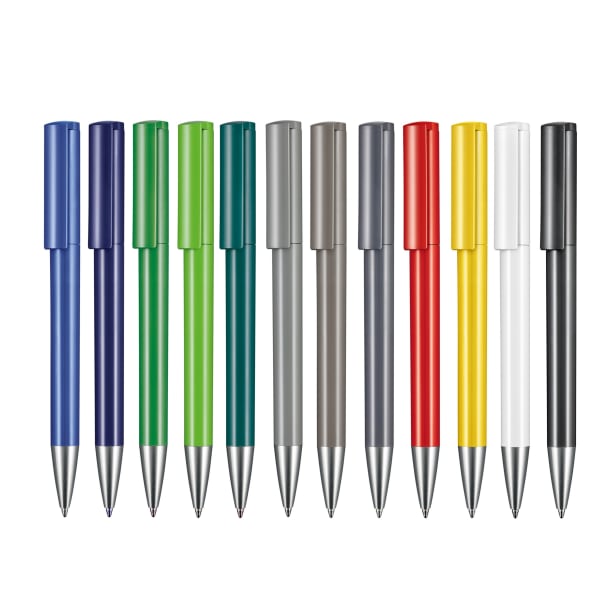 Kugelschreiber-Lift-blau-dokumentenecht-Kunststoffgroßraummine-Kunststoff-Sammelbild-