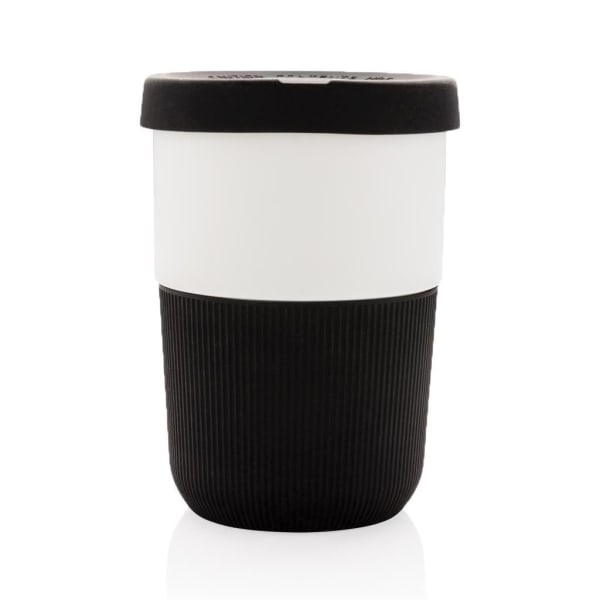 Kaffeebecher-Schwarz-Silikon-Frontansicht-2