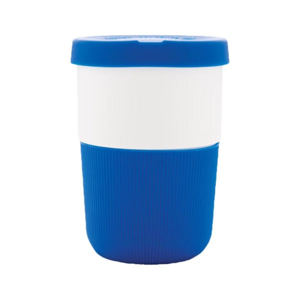 Kaffeebecher-Blau-Silikon-Frontansicht-2