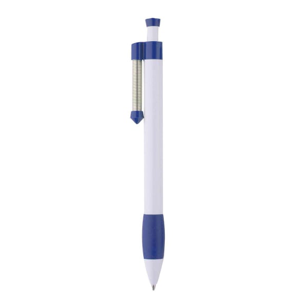 Kugelschreiber-Soft-Spring-blau-Blau-Kunststoff-Frontansicht-1