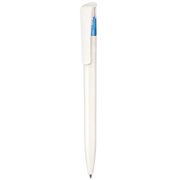 Kugelschreiber-Bio-Star-blau-Qualitätsmine-Jogger-Blau-Kunststoff-Frontansicht-8