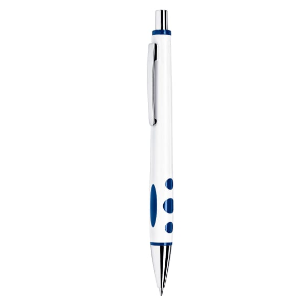 Kugelschreiber-Vegas-blau-Kunststoffgroßraummine-Blau-Kunststoff-Frontansicht-1