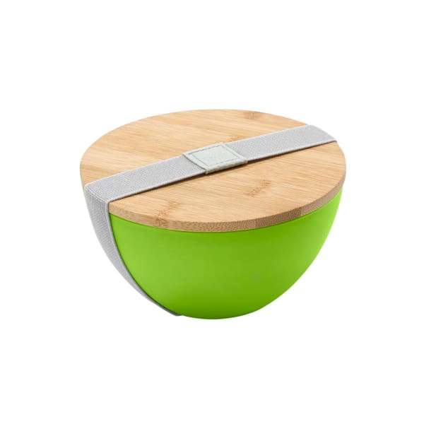 Salatbowl-Green-Grün-Bambus-Kunststoff-Frontansicht-1