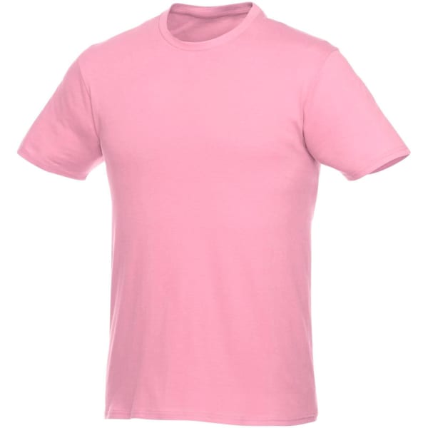 Herren-Kurzarmshirt-Heros-Pink-Baumwolle-Frontansicht-1