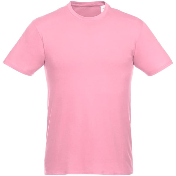 Herren-Kurzarmshirt-Heros-Pink-Baumwolle-Frontansicht-2