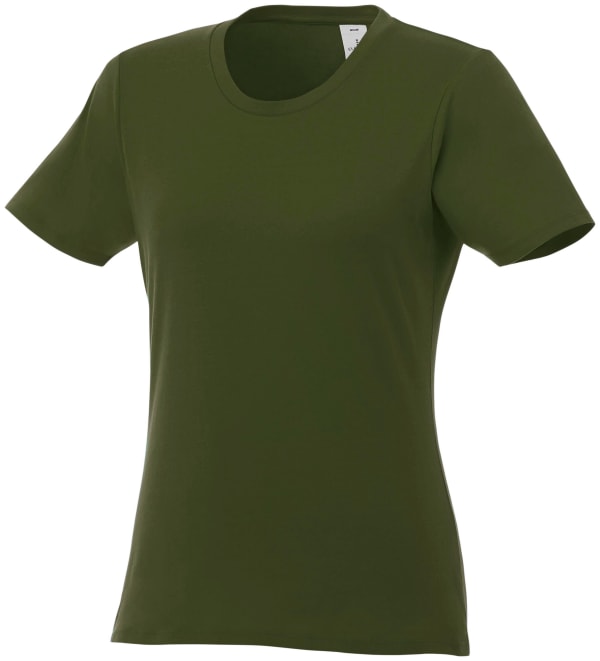 Damen-Kurzarmshirt-Heros-Grün-Baumwolle-Frontansicht-1