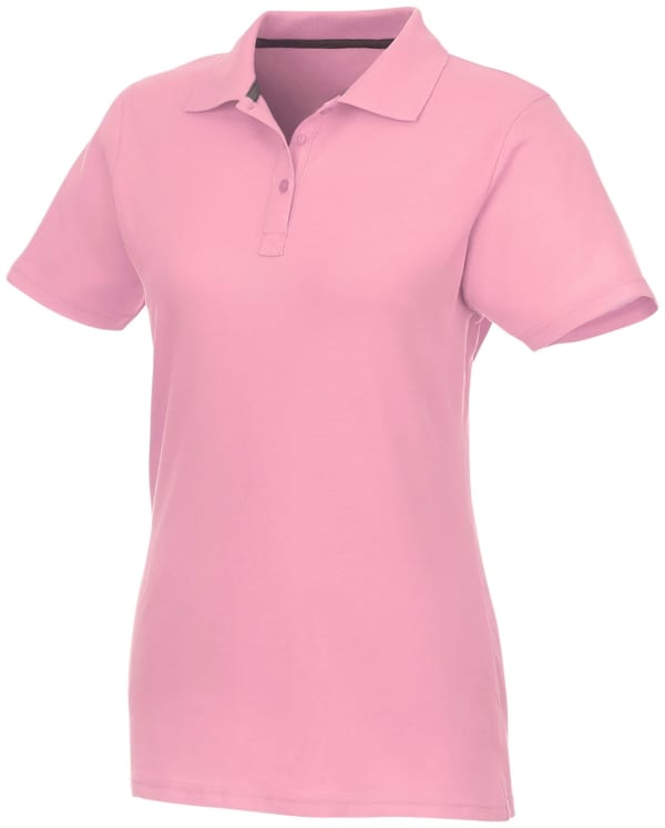 Damen-Poloshirt-Helios-Pink-Baumwolle-Frontansicht-1