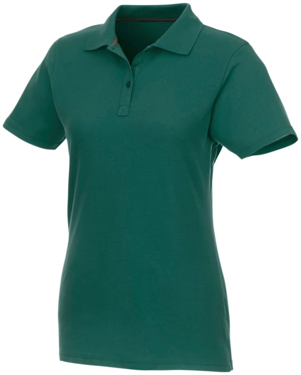 Damen-Poloshirt-Helios-Grün-Baumwolle-Frontansicht-1