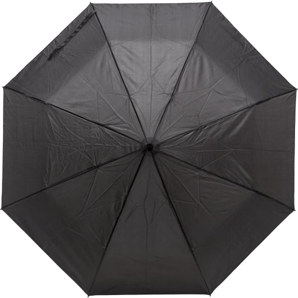 Regenschirm-Lauren-Schwarz-Frontansicht-1