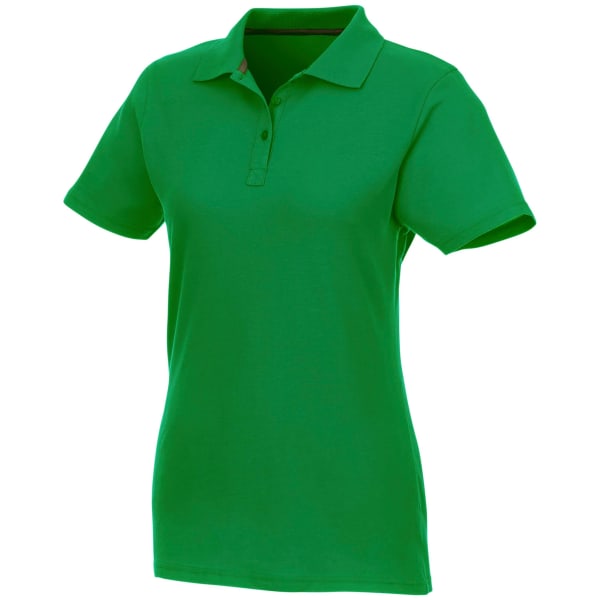 Damen-Poloshirt-Helios-Grün-Baumwolle-Frontansicht-1