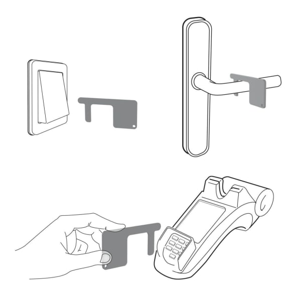 Schlüsselanhänger-Safe-Contact-Weiß-Frontansicht-2