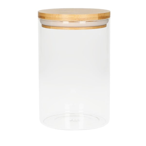 Glasbehälter-Bamboo-Weiß-Frontansicht-1