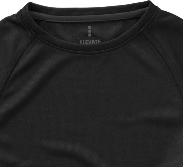 Herren-T-Shirt-Niagara-Schwarz-Polyester-Frontansicht-5