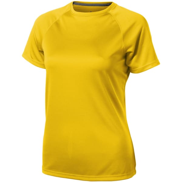 Damen-T-Shirt-Niagara-Gelb-Polyester-Frontansicht-1