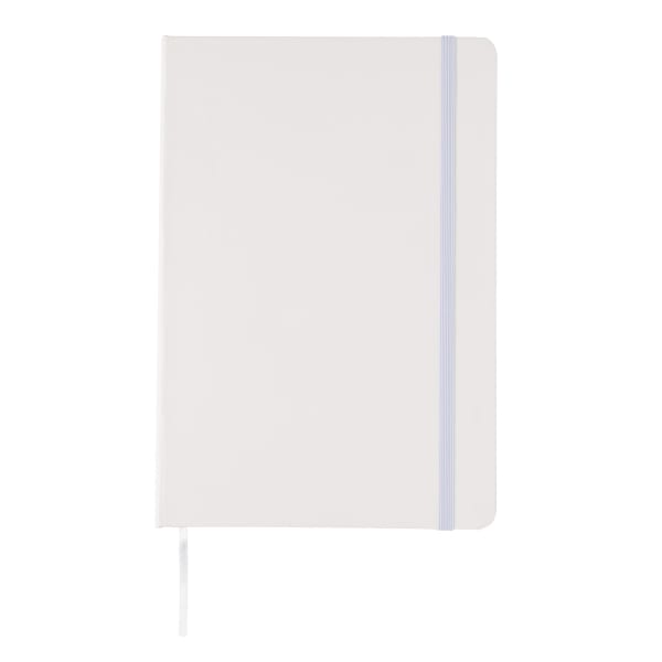 Notizbuch-Basic-Hardcover-Weiß-Frontansicht-5