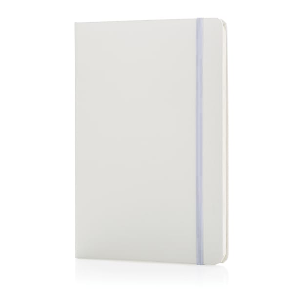 Notizbuch-Basic-Hardcover-Weiß-Frontansicht-1