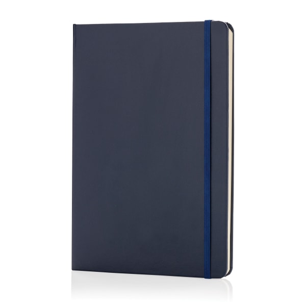 Notizbuch-Basic-Hardcover-Blau-Frontansicht-1