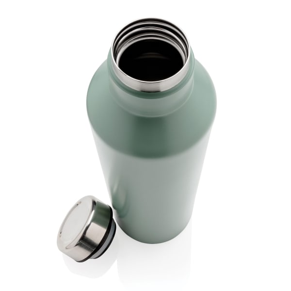 Vakuum-Flasche-Modern-Grün-Metall-Frontansicht-4