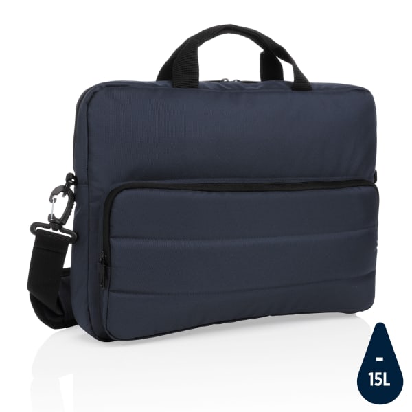 Laptop-Tasche-rPET-15-6"-Blau-Frontansicht-1