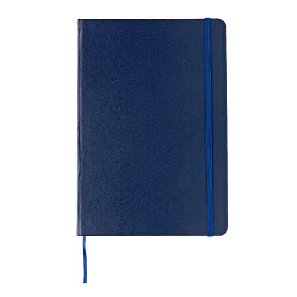 Notizbuch-Basic-Hardcover-Blau-Frontansicht-5