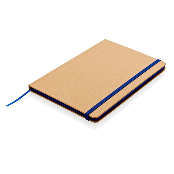Notizbuch-A5-Blau-Papier-Frontansicht-2