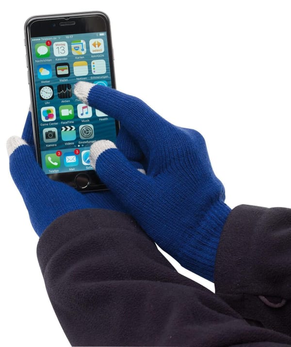 Touchscreen-Handschuhe-OPERATE-Blau-Frontansicht-2
