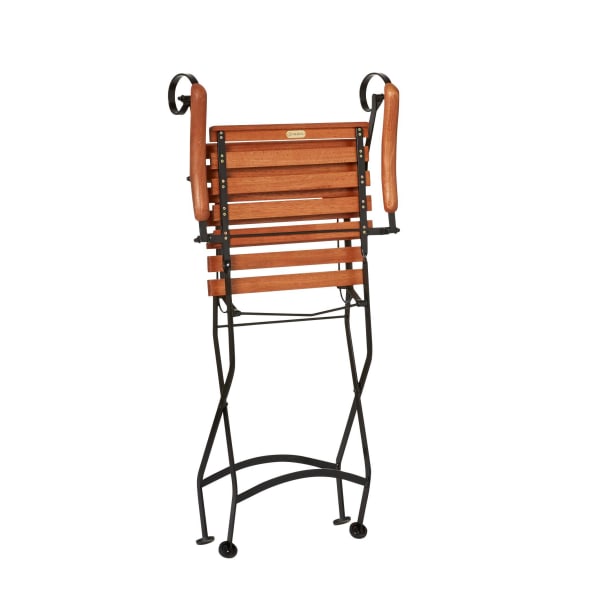 Outdoor-Sessel-Bellagio-Braun-Holz-Metall-Detailansicht-1