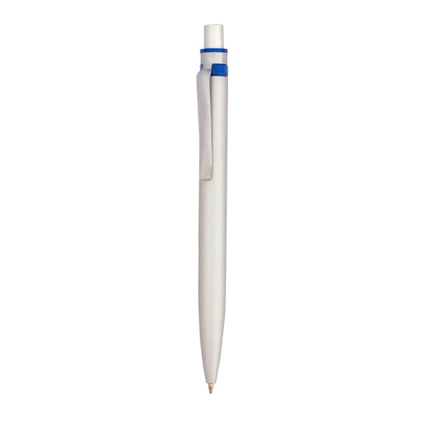 Kugelschreiber-Silver-blau-Kunststoffgroßraummine-Blau-Frontansicht-1