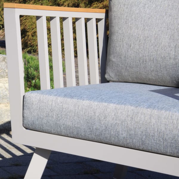 Outdoor-Möbel-Set-4-tlg.-Gondola-Beige-Aluminium-Polywood-Detailansicht-1