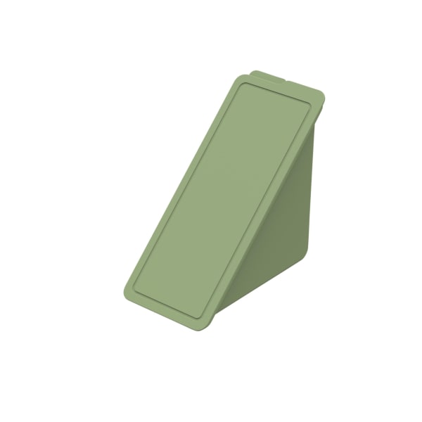 Sandwichbox-„ToGo“-Grün-Polypropylen-Frontansicht-1