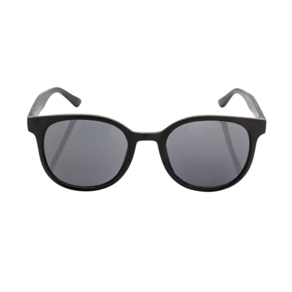 Sonnenbrille-Weizenstroh-Schwarz-Frontansicht-2