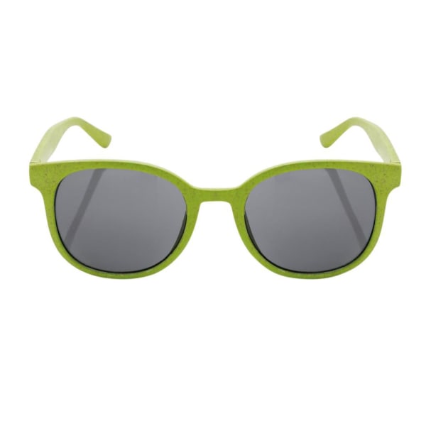 Sonnenbrille-Weizenstroh-Grün-Frontansicht-2