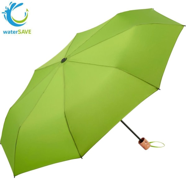 Mini-Taschenschirm-ÖkoBrella-Shopping-recycelt-&-waterSAVE®-Polyester-Frontansicht-1