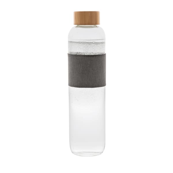 Trinkflasche-mit-Bambusdeckel-Weiß-Frontansicht-4