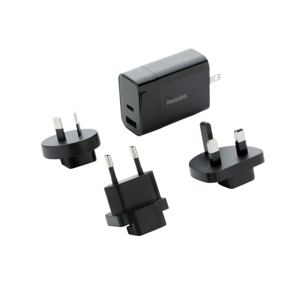 Ultra-Fast-PD-Travel-Charger-Schwarz-Frontansicht-1