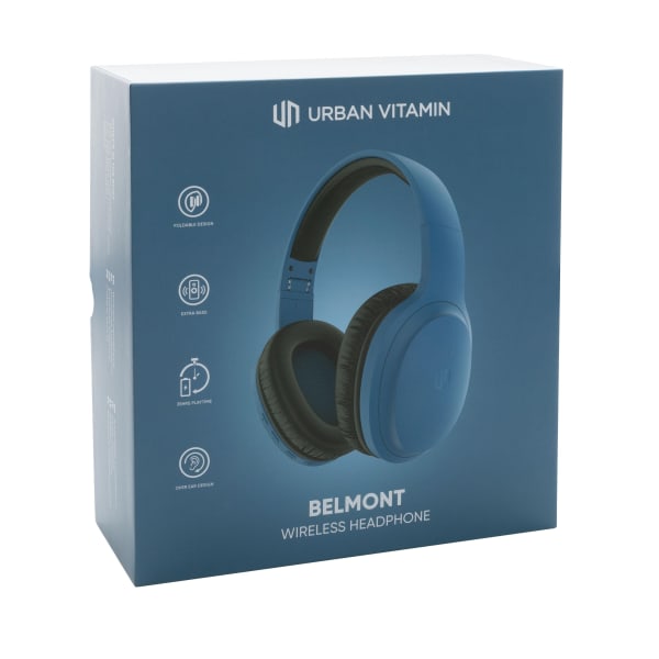 Wireless-Kopfhörer-Belmont-Blau-Frontansicht-9