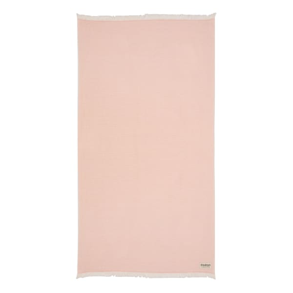 Four-Seasons-Decke-Hisako AWARE™-Pink-Baumwolle-Frontansicht-2