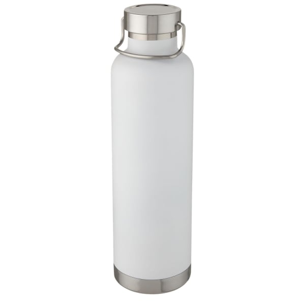 Kupfer-Vakuum-Isolier-Sportflasche-Thor-Weiß-Frontansicht-1