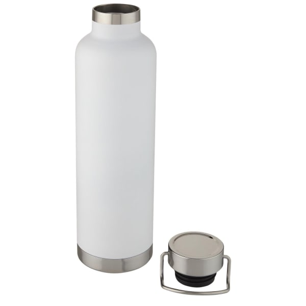 Kupfer-Vakuum-Isolier-Sportflasche-Thor-Weiß-Frontansicht-2