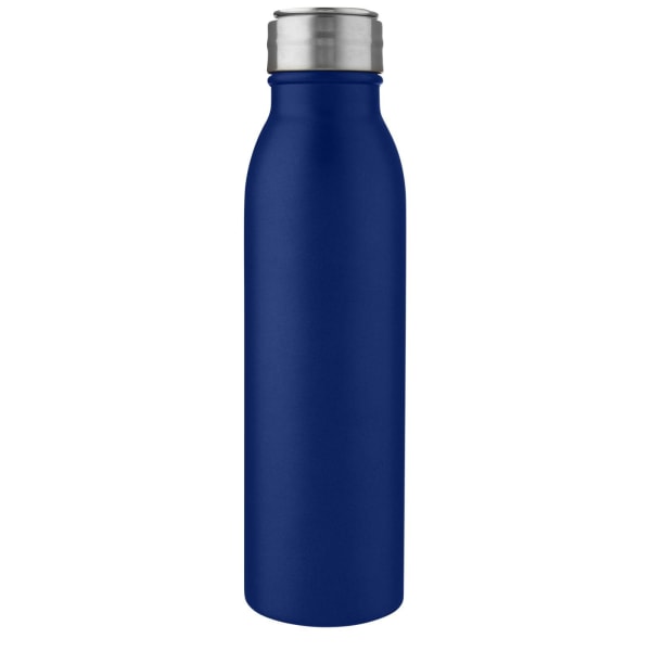 Sportflasche-mit-Metallschlaufe-Harper-Blau-Frontansicht-3