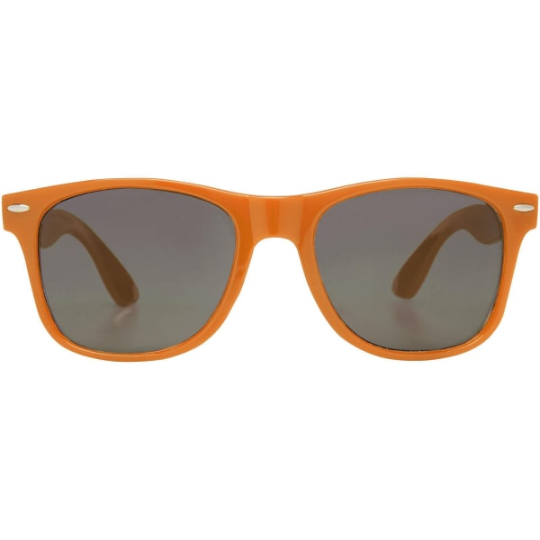 Sonnenbrille-Sun-Ray-Orange-rPET-Frontansicht-3
