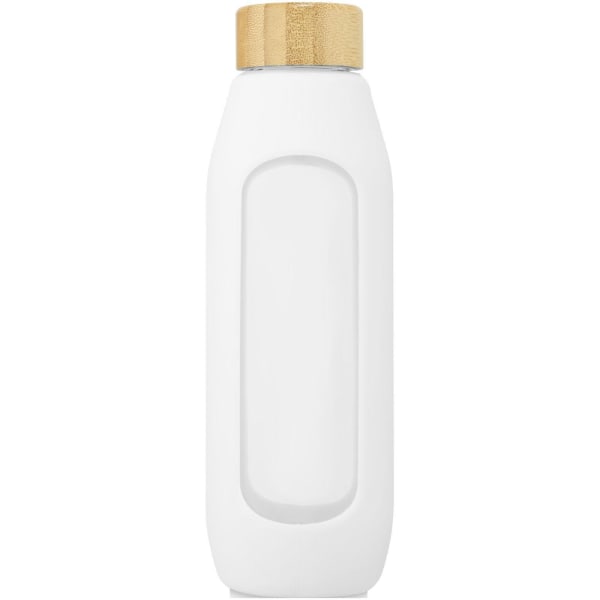 Borosilikatglasflasche-Tidan-Weiß-Frontansicht-3