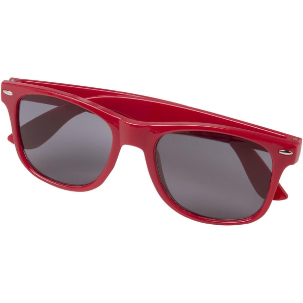 Sonnenbrille-Sun-Ray-Rot-rPET-Frontansicht-2