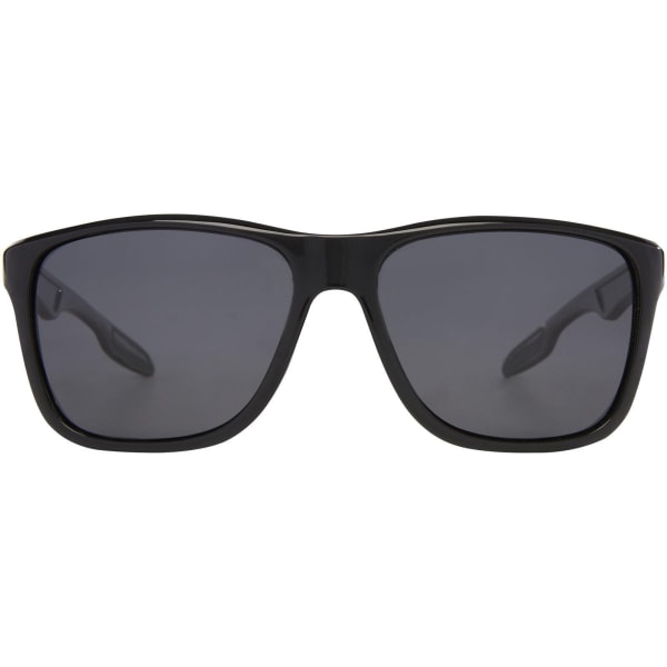 Sonnenbrille-Eiger-Schwarz-recycelter-Kunststoff-Frontansicht-3