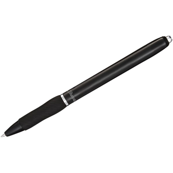 S-Gel-Kugelschreiber-Sharpie®-schwarz-Schwarz-Frontansicht-1