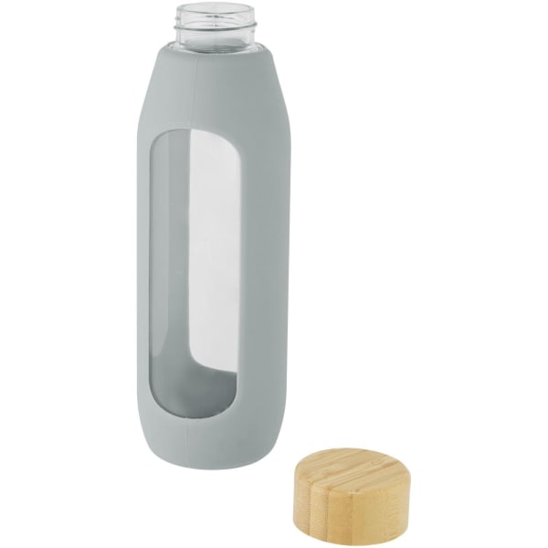 Borosilikatglasflasche-Tidan-Grau-Frontansicht-2