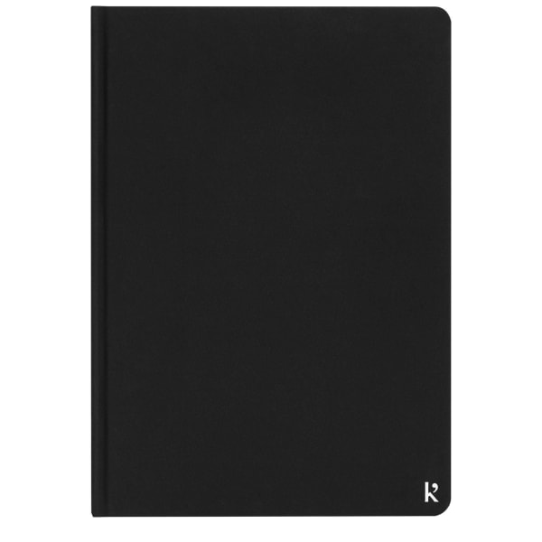 A5-Hardcover-Notizbuch-K'arst®-Schwarz-Frontansicht-3