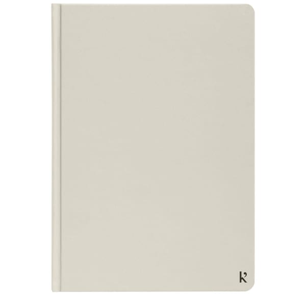 A5-Hardcover-Notizbuch-K'arst®-Weiß-Frontansicht-3